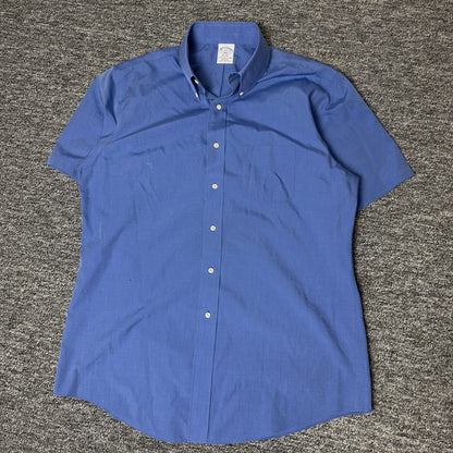 Brooks Brothers Regent Short Sleeve Button-Down Shirt 16.5