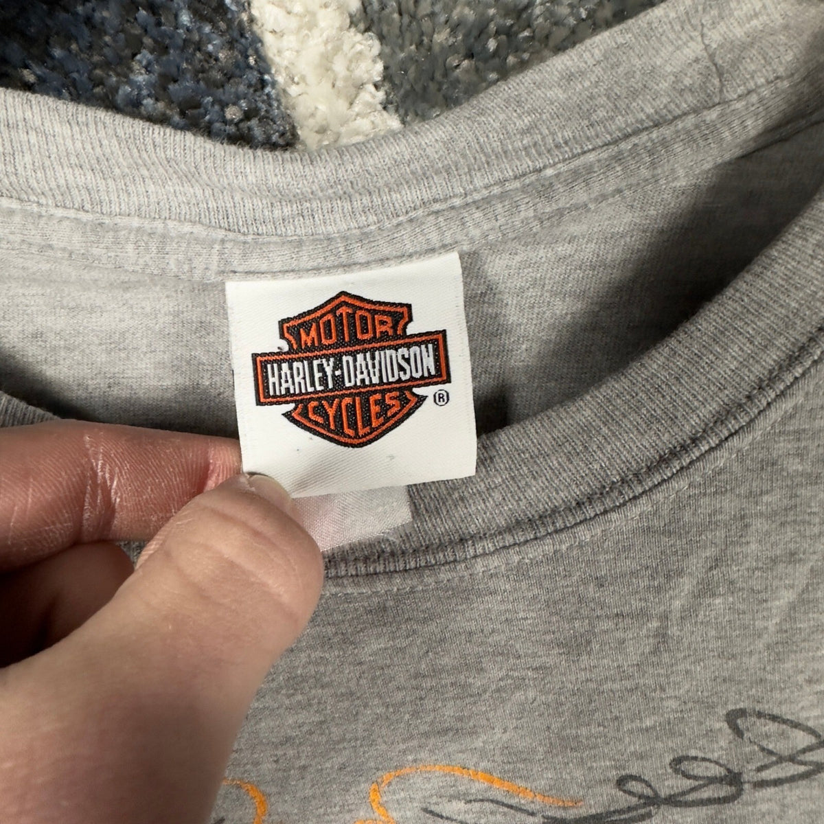 Harley Davidson La Crosse WI T-Shirt Mens XL Gray Dealer Tee