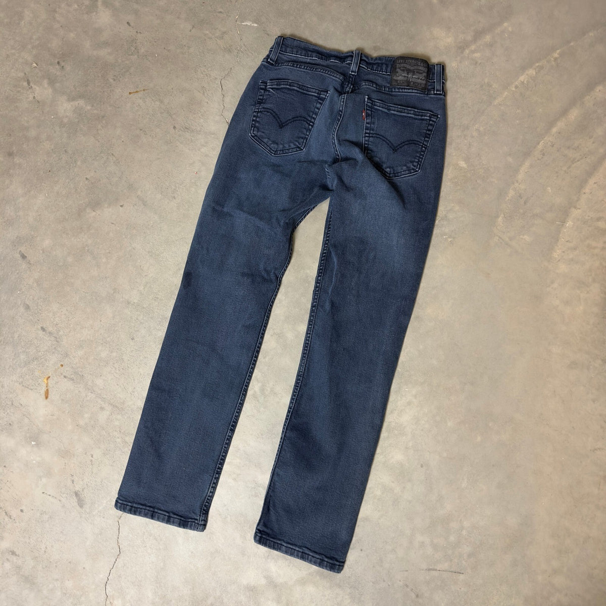 Levi's Straight Leg Jeans Mens 29x30 Indigo Blue Denim