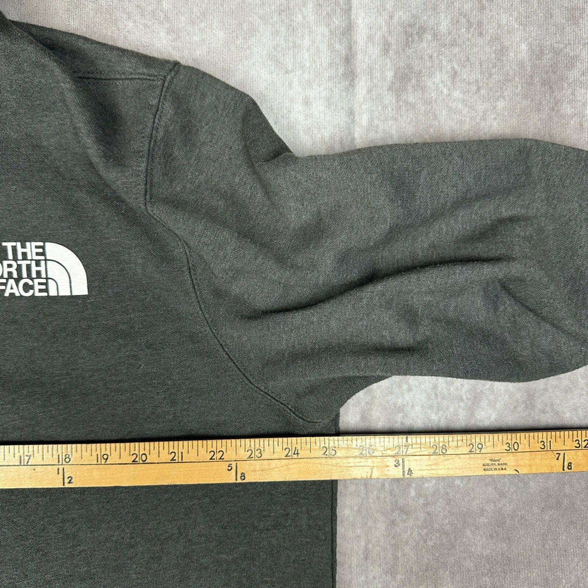 The North Face Box NSE Hoodie Mens XL Dark Heather Gray