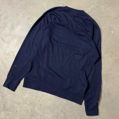 Stone Island Crewneck Sweatshirt Mens XL Navy Heavyweight