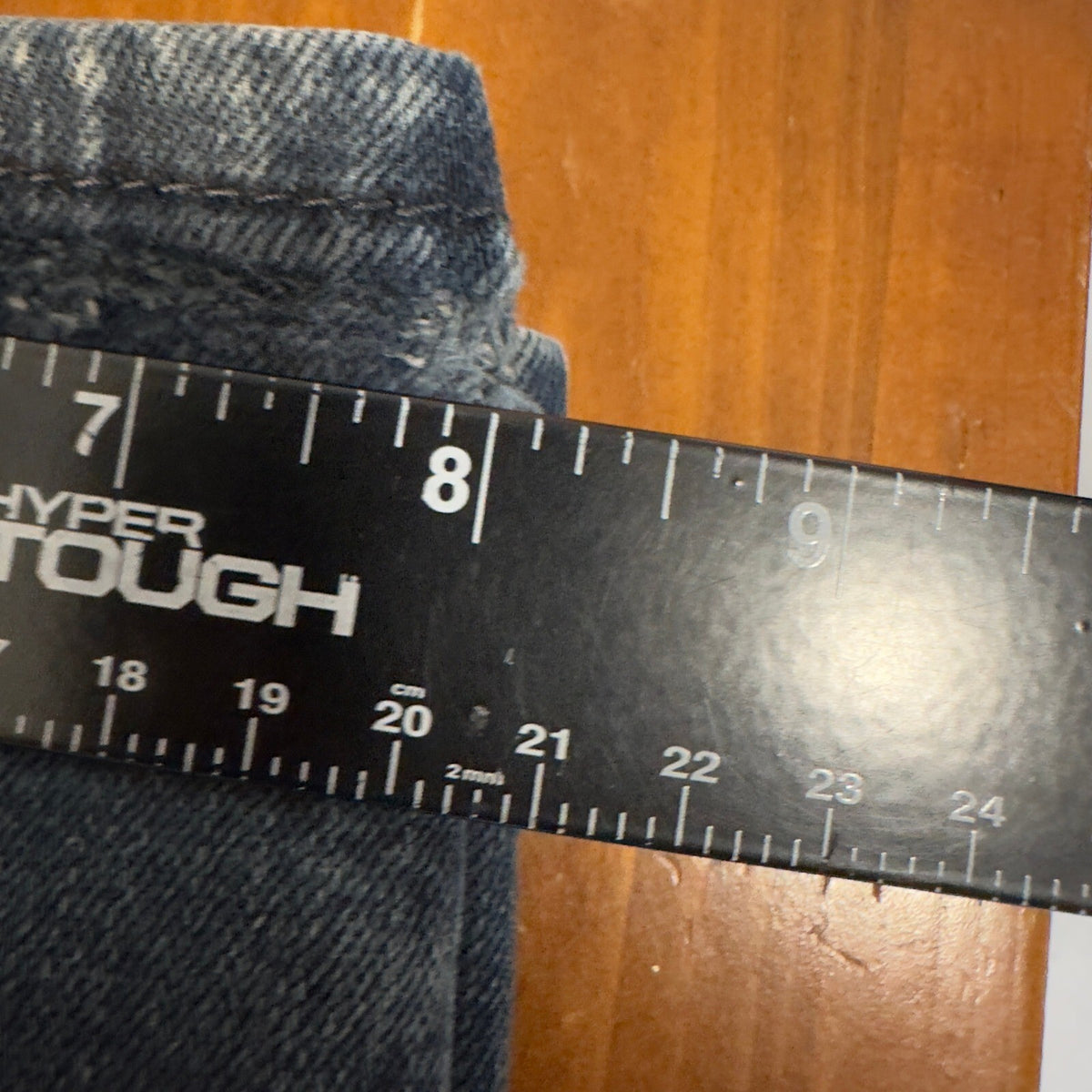 Levis 569 Loose Straight Jeans Mens 38x32 Dark Wash Blue