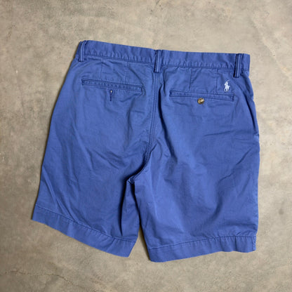 Polo Ralph Lauren Chino Shorts Mens 32 Blue Classic Fit 9in