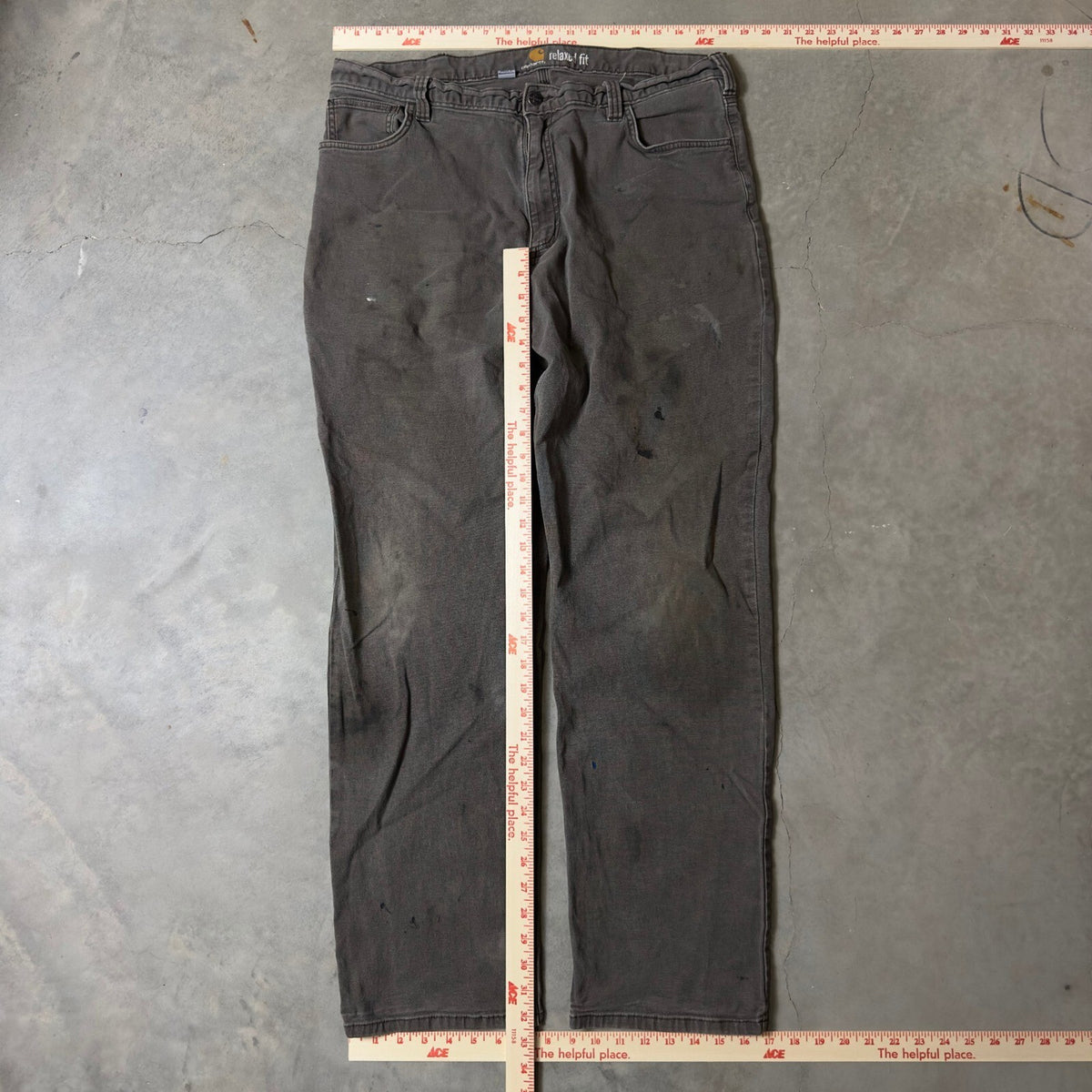 Carhartt Relaxed Pants Mens 38x34 Baggy