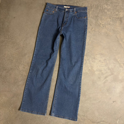 Levi's 512 Bootcut Jeans Womens 12S Medium Wash