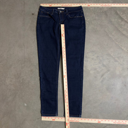 Levi's 535 Super Skinny Jeans Womens 30x30 Dark Wash
