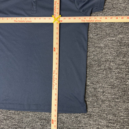 TravisMathew Polo Mens L Navy Blue Short Sleeve Golf