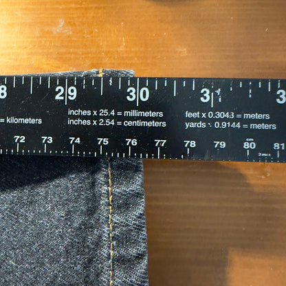 Vintage Y2K Levi's 501 Original Fit Jeans Men 34x30 Charcoal