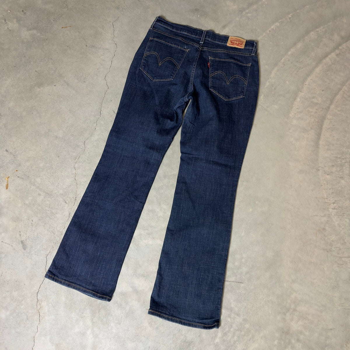 Levi's Classic Bootcut Jeans Womens 29 Dark Indigo Blue