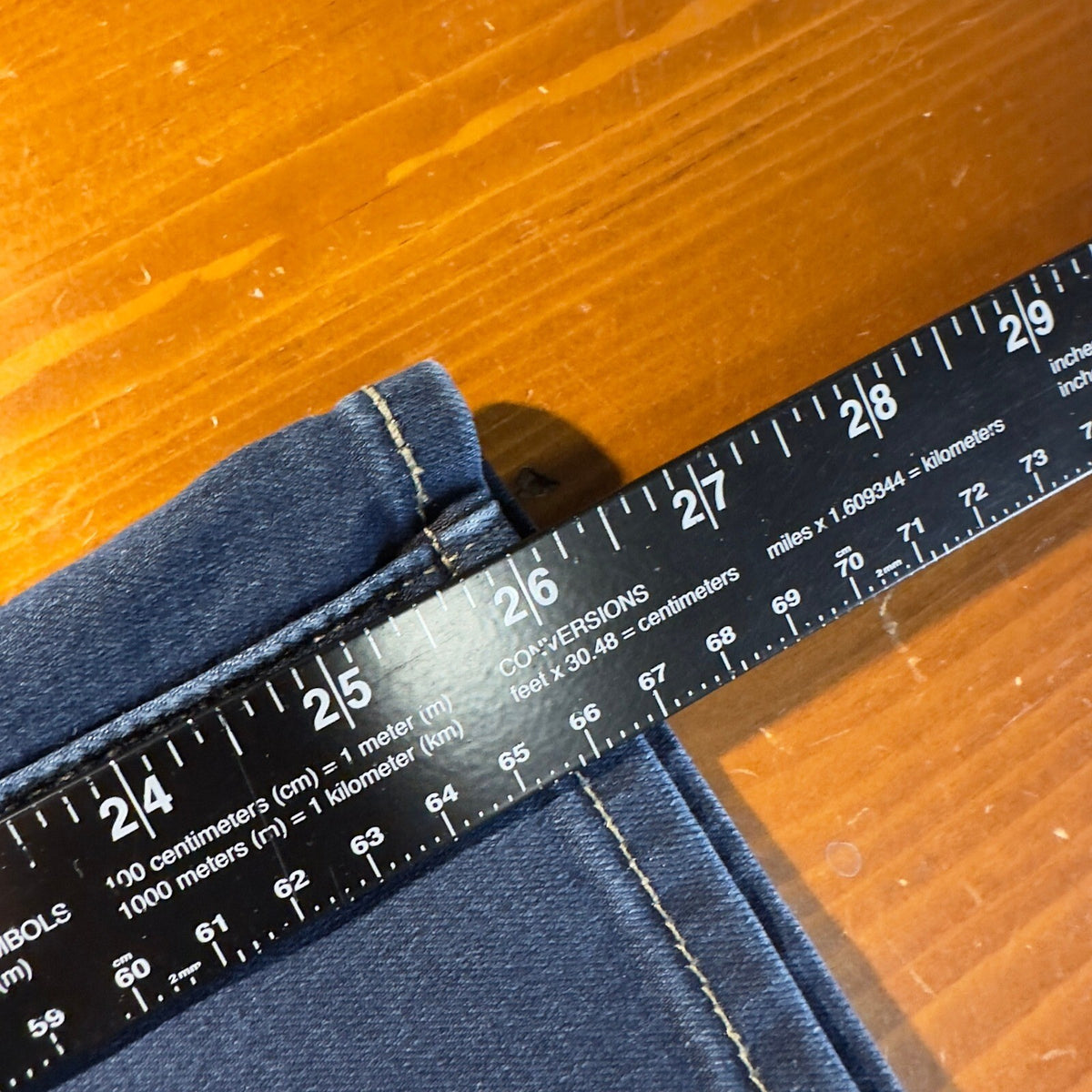 Levi's 711 Skinny Jeans Womens 29 Dark Blue Stretch