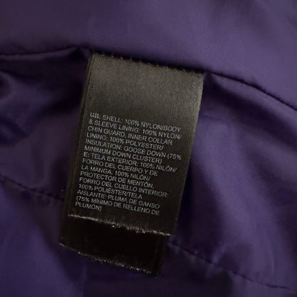 The North Face 550 Down Puffer Jacket Womens XS Purple