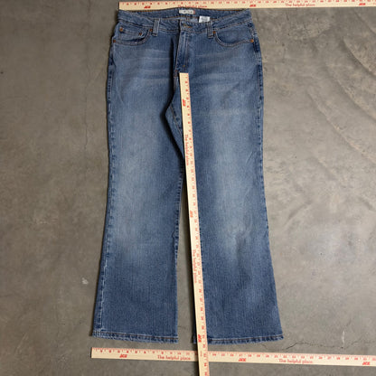 Levi's 515 Bootcut Jeans Womens 16S Medium Wash Y2K
