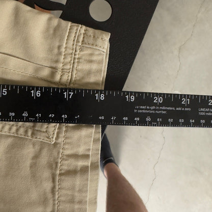 US Polo Assn Cargo Shorts Mens 32 Tan Khaki Baggy Gorpcore