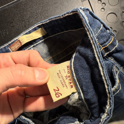 Vintage Big Star Rikki Low Rise Bootcut Jeans Womens 26 Y2K