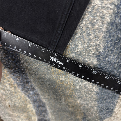 Vintage Eddie Bauer Straight Jeans Womens 12 Black High Rise