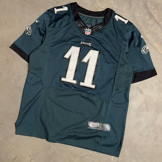 Nike Philadelphia Eagles Wentz Jersey Mens 52 Green NFL