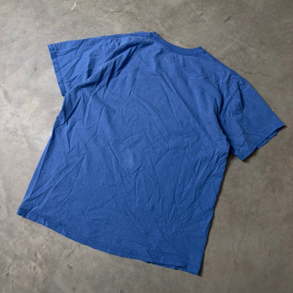 Champion Embroidered Logo T-Shirt Mens XL Blue Sportswear