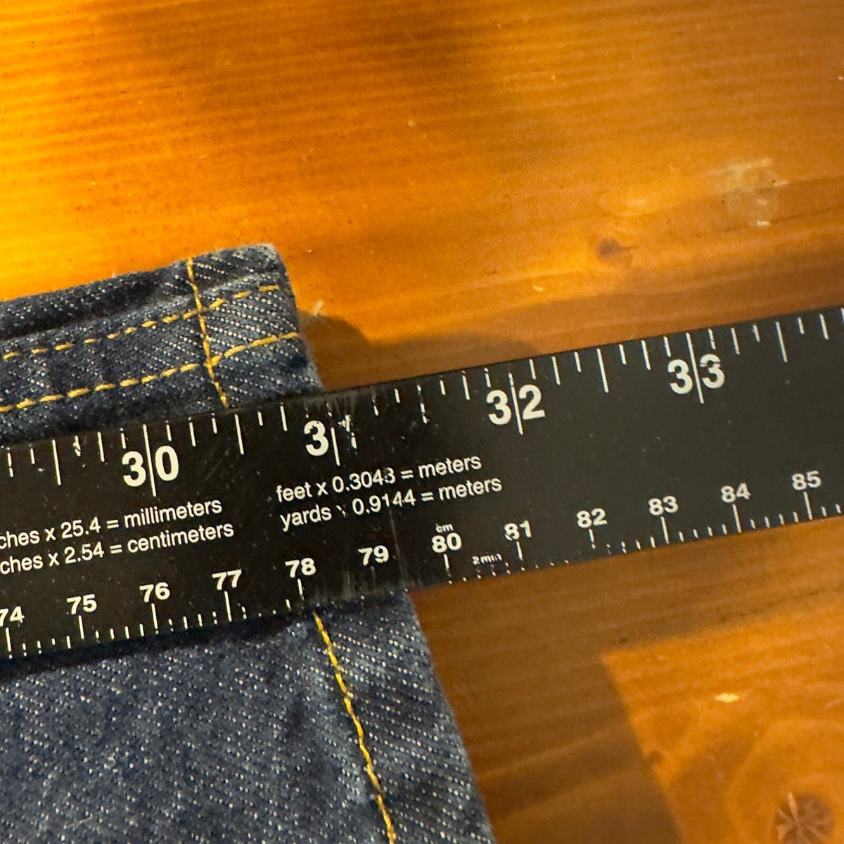 Levi's 505 Regular Fit Jeans Mens 34x30 Dark Wash Blue