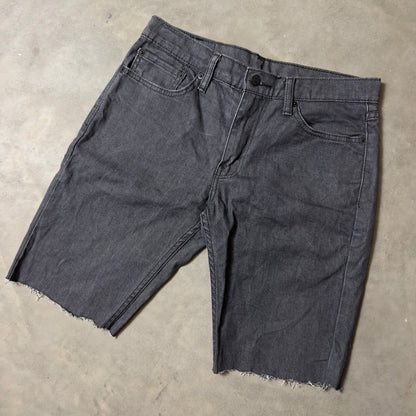 Levi's 511 Slim Cut Off Denim Shorts Mens 33