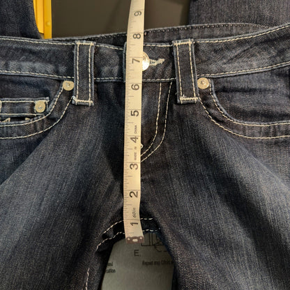 Vintage True Religion Skinny Jeans Womens 26 Dark Wash White