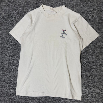 Sinbads Bar Tee ICY Vodka of Iceland Graphic Tee L