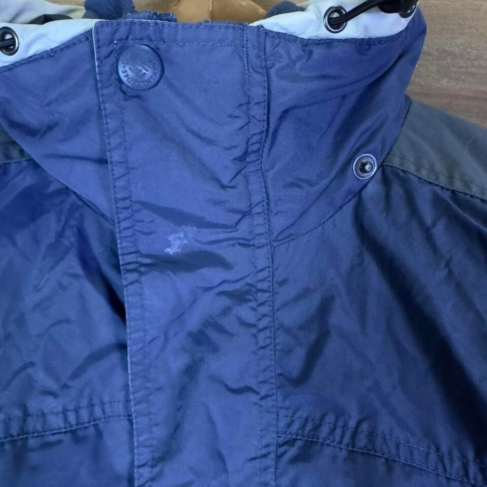 Columbia Men's Interchange Jacket Large Navy Blue Fleece Lined – Read