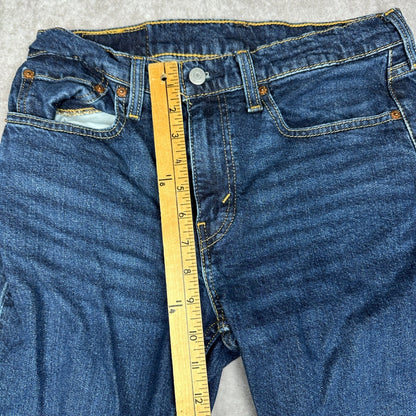 Levi's 502 Regular Taper Jeans Mens 31x30 Dark Blue Baggy