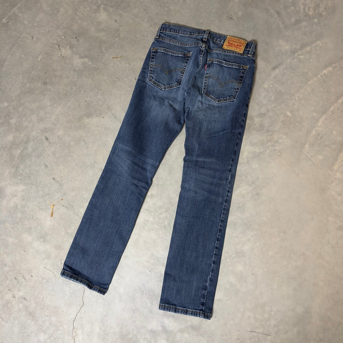 Levi's 511 Slim Fit Jeans Mens 31x32 Dark Wash Blue