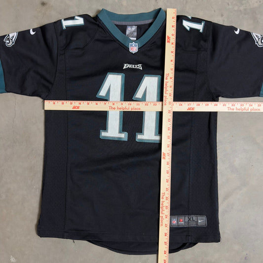 Nike Philadelphia Eagles Wentz Jersey Boys XL Black NFL