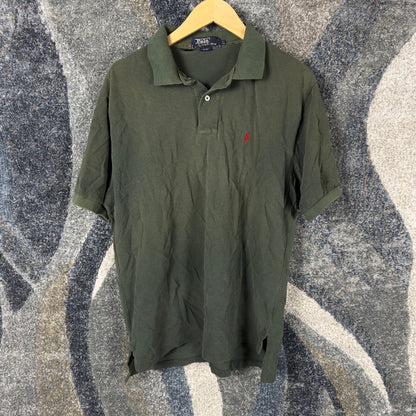 Vintage Polo Ralph Lauren Polo Shirt Mens L Green