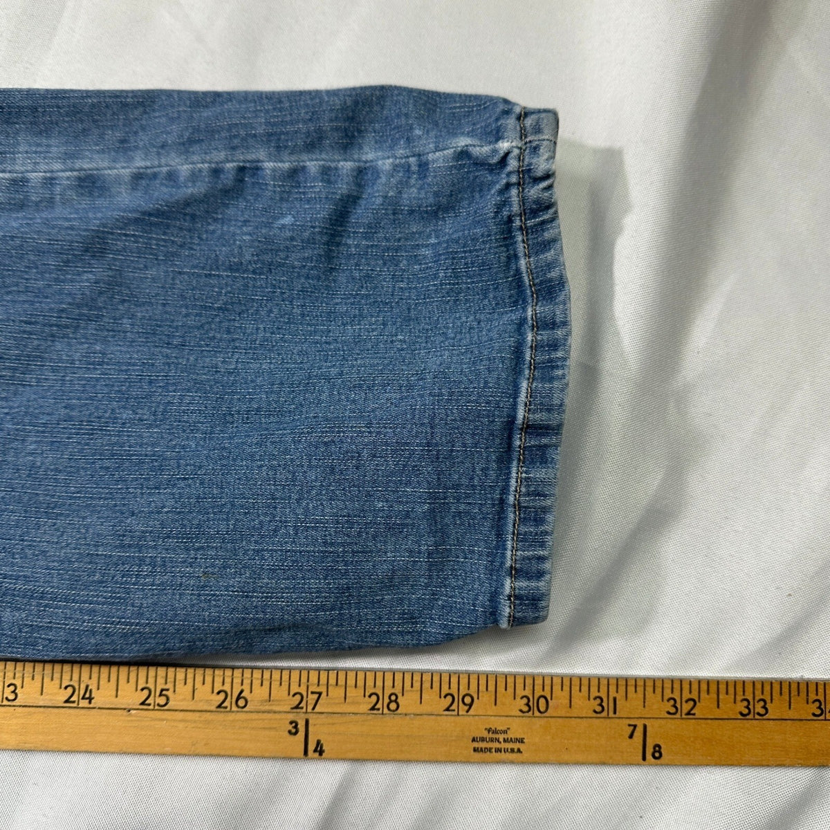 Lee Womens 8 Blue Bootcut Jeans Low Rise Medium Wash