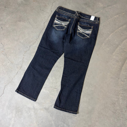 Vintage Y2K Maurices Bootcut Jeans Womens 9/10 Dark Wash