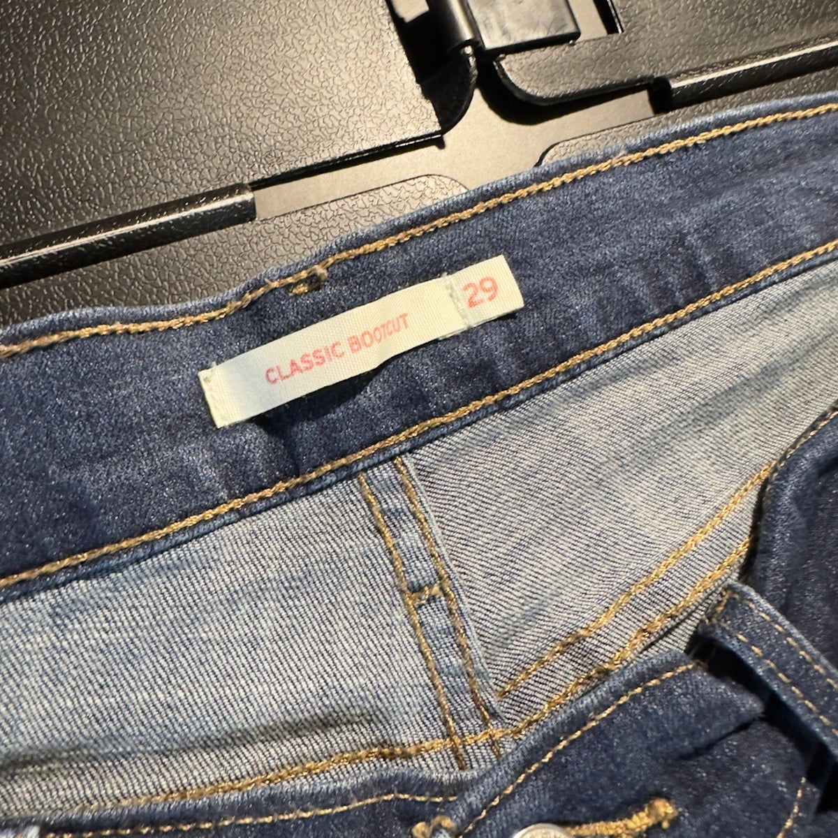 Levi's Classic Bootcut Jeans Womens 29 Dark Indigo Blue
