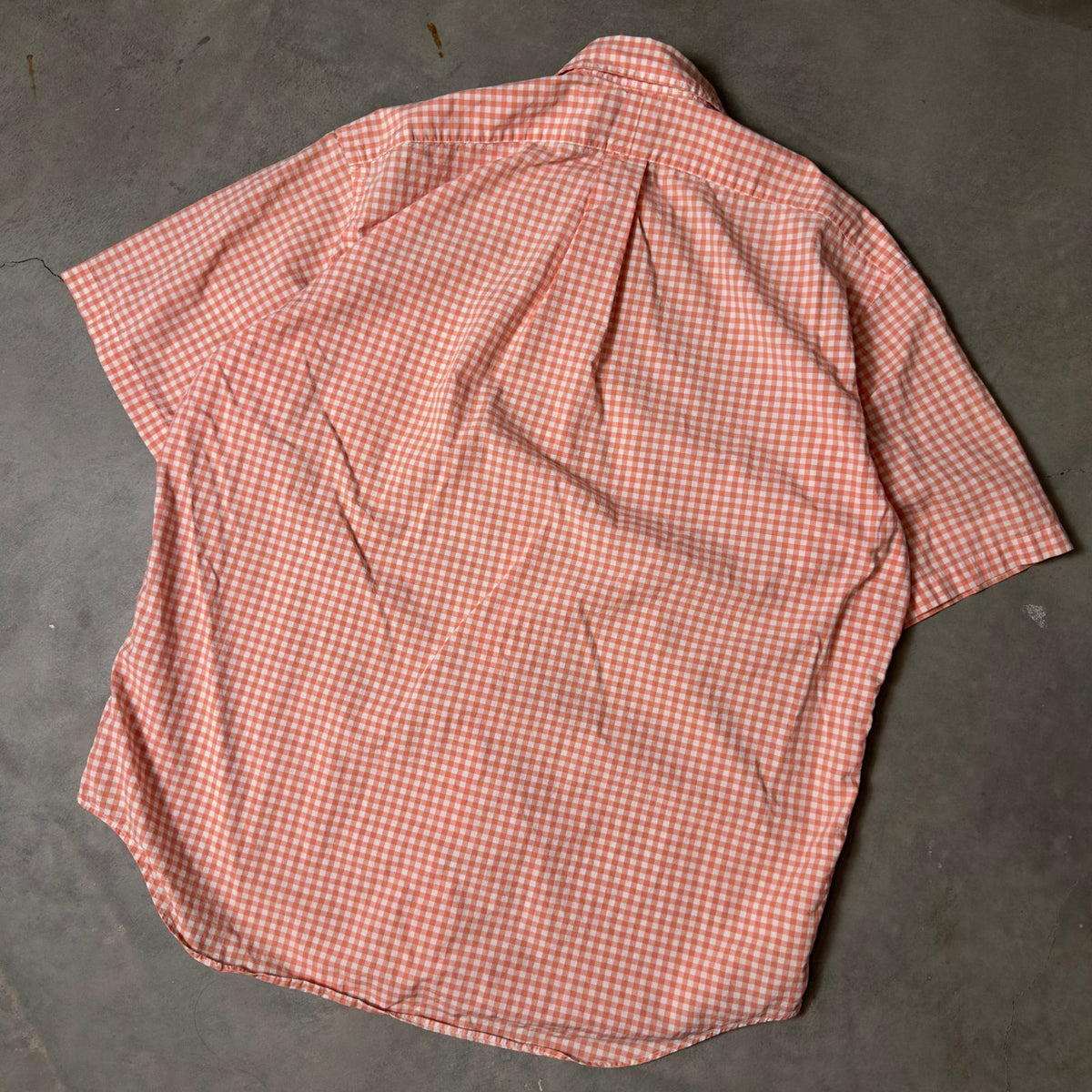 Ralph Lauren Golf Tilden Shirt Mens L Coral Gingham