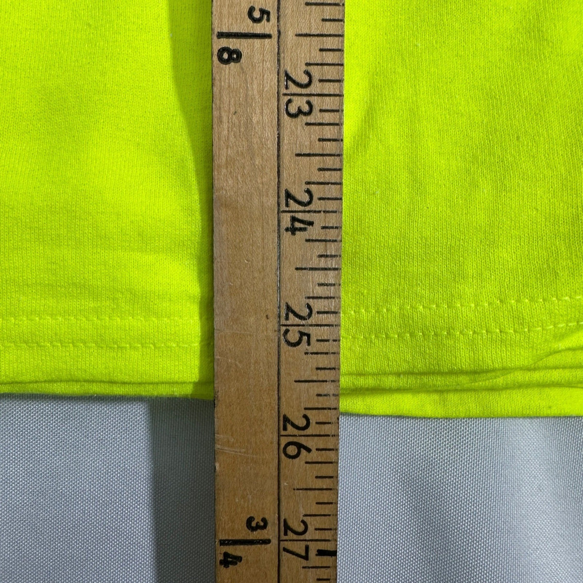 Lot of 13 Gildan Mens S Neon Yellow Heavy Cotton T-Shirts