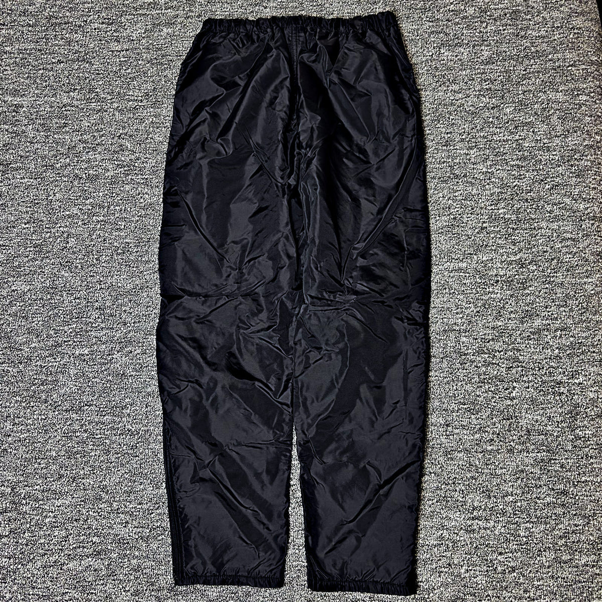 Vintage Russell Athletic Track Pants Mens S Black Baggy