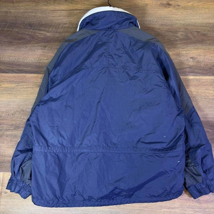 Columbia Men's Interchange Jacket Large Navy Blue Fleece Lined – Read