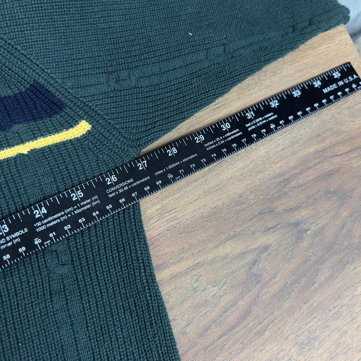 Nautica Vintage 90s Quarter Zip Sweater XL Forest Green