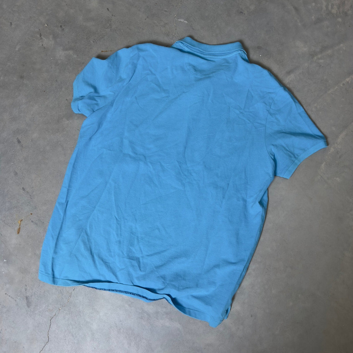 American Eagle Polo Shirt Mens XXL Blue Athletic Fit