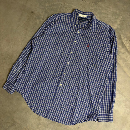 Ralph Lauren Classic Fit Check Shirt Mens 16.5 L