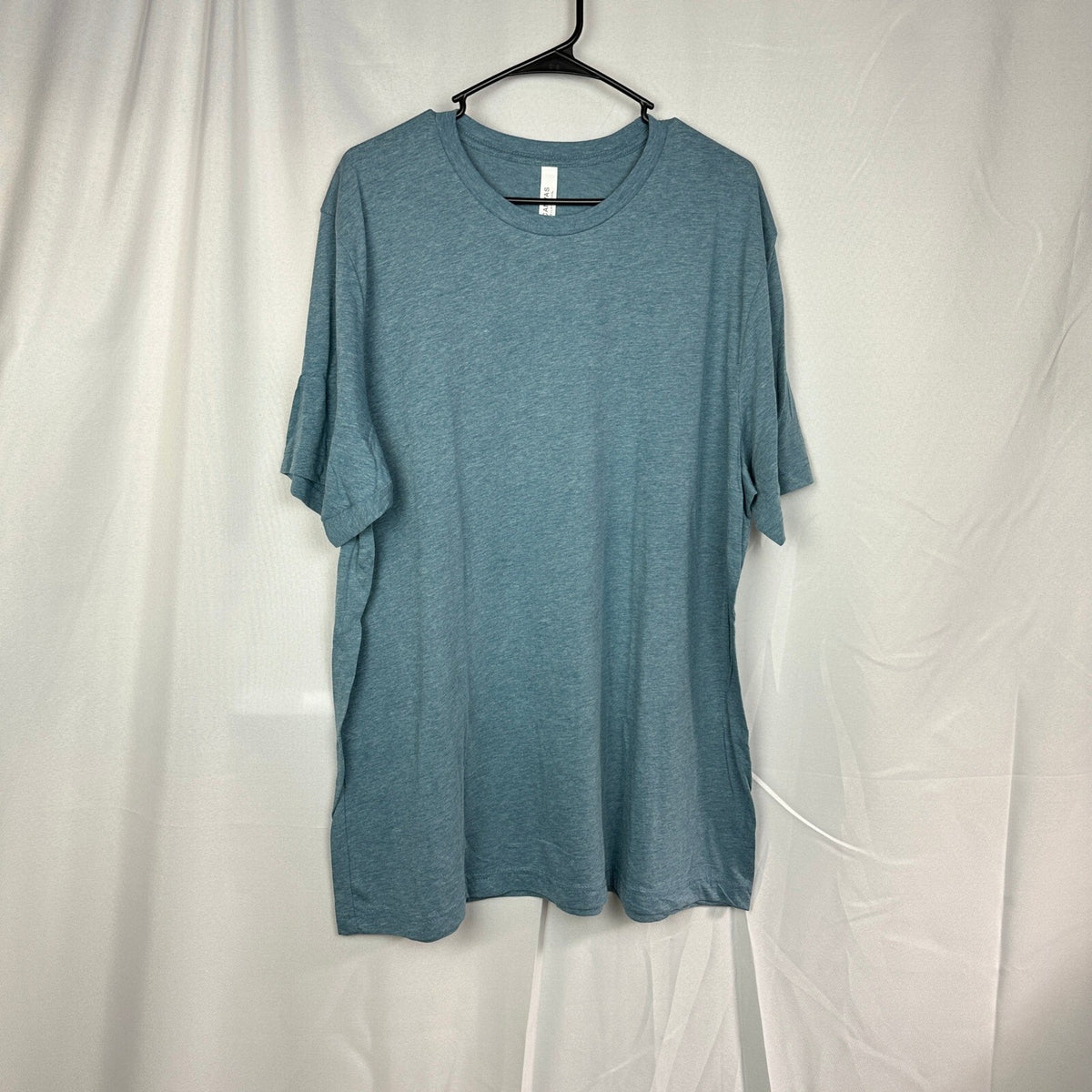 NWT Bella Canvas T-Shirt Lot Mens 2XL Blue Heathered 3pk
