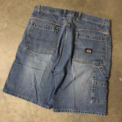 Vintage Y2K Arizona Carpenter Denim Shorts Mens 36 Baggy