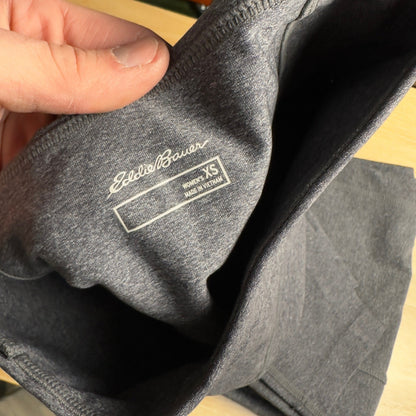 NWT Eddie Bauer Trail Tight Leggings Womens XS Heather Gray