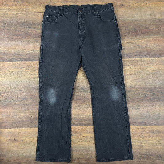 Dickies Carpenter Pants Mens 36x32 Faded Black Baggy Skater