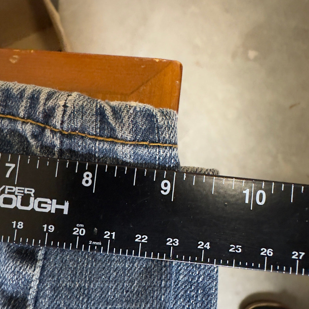 Levis 559 Relaxed Straight Jeans Mens 36x32 Blue Baggy