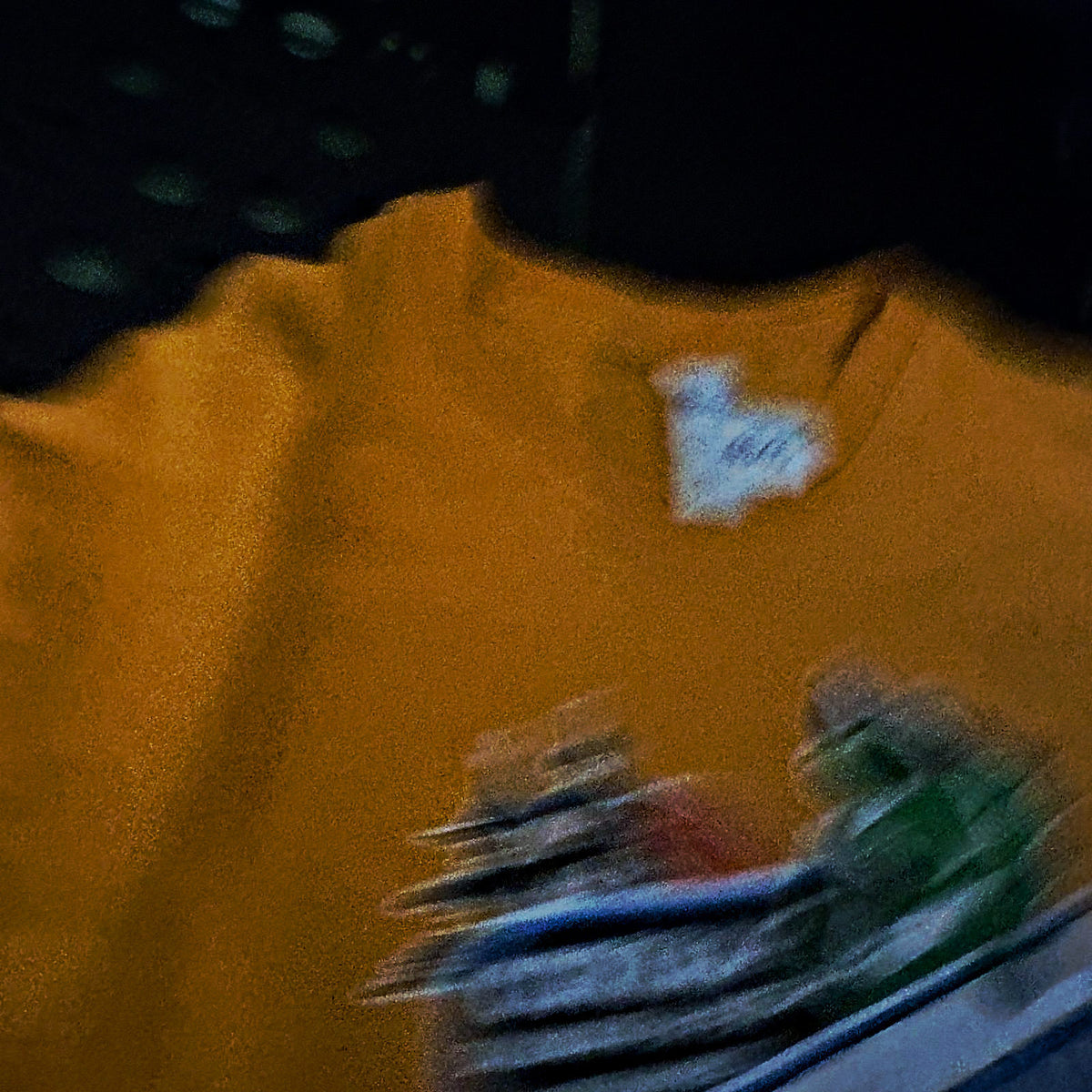 Corral Saloon Shoot The Minnow 2018 Tee Mens L Orange