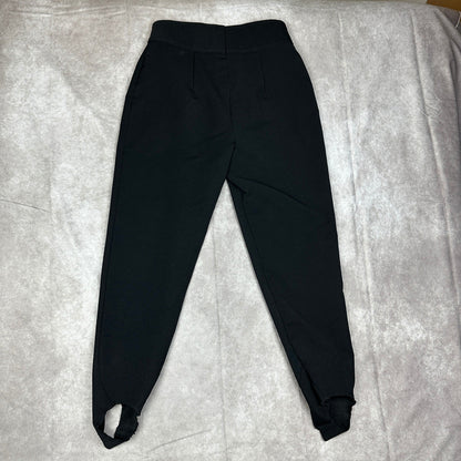 Vintage Obermeyer Stirrup Ski Pants Womens 12R Black Japan