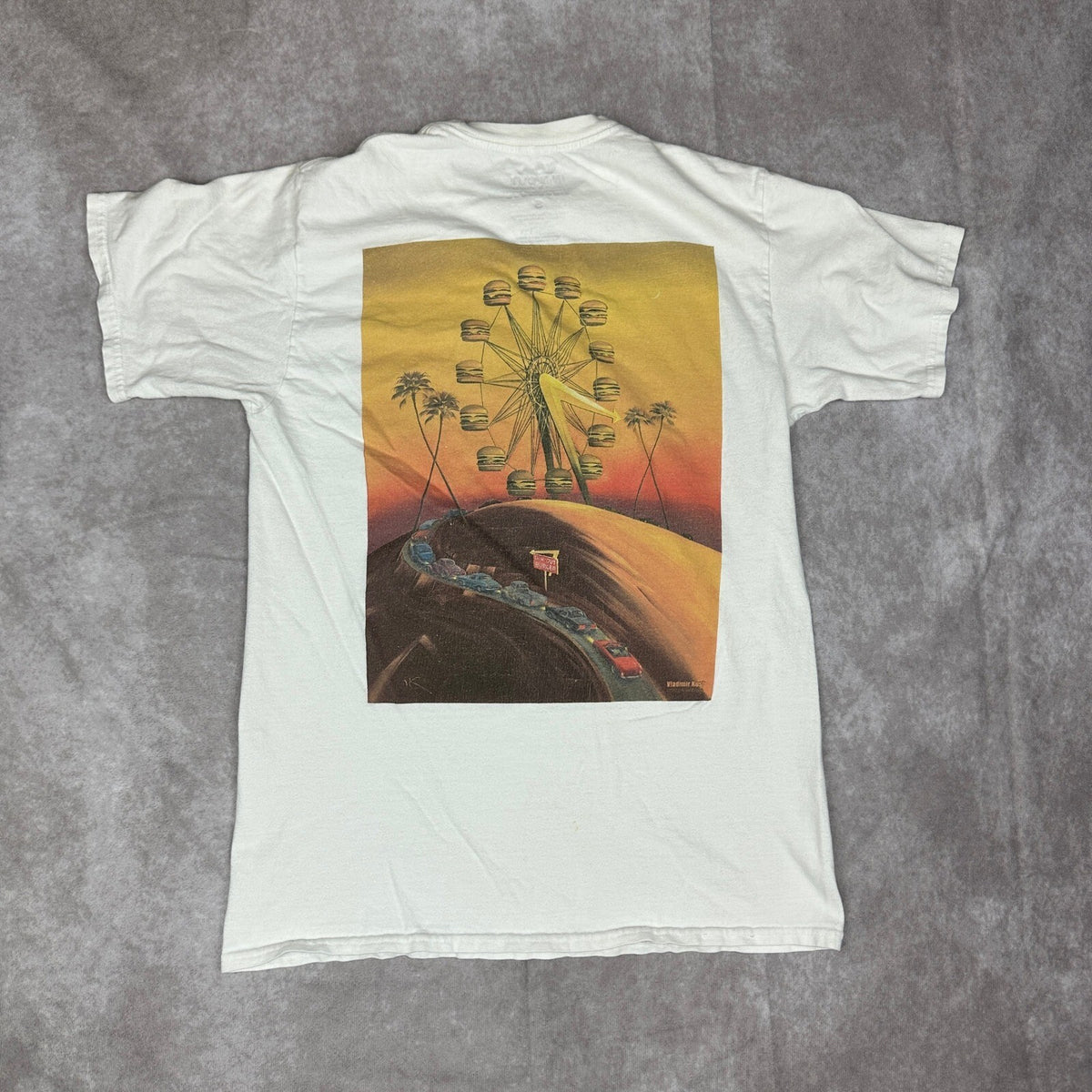 In-N-Out 70th Anniversary T-Shirt S Vladimir Kush Burger Art
