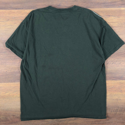 Green Bay Packers Helmet Graphic T-Shirt Mens XL Green NFL