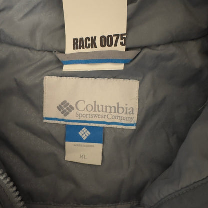 Columbia Jacket Womens XL Gray Light Blue Gorpcore